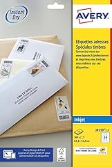Avery étiquettes autocollante d'occasion  Livré partout en France