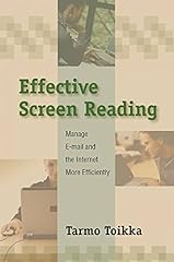 Effective screen reading for sale  Delivered anywhere in UK