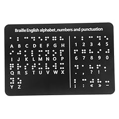 Alphabet braille anglais d'occasion  Livré partout en France
