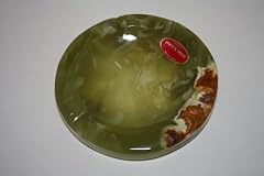 Round onyx ashtray for sale  Delivered anywhere in UK