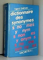 Dictionnaire synonymes conform d'occasion  Livré partout en France