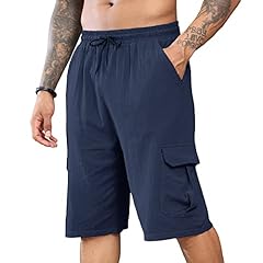 Mens linen shorts for sale  Delivered anywhere in UK