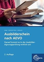 Ausbilderschein aevo darauf gebraucht kaufen  Wird an jeden Ort in Deutschland