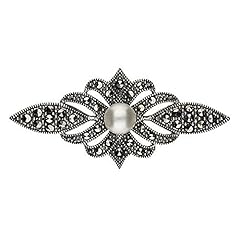 Brooch marcasite freshwater for sale  Delivered anywhere in UK