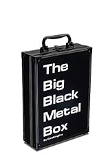 Big black metal for sale  Delivered anywhere in USA 