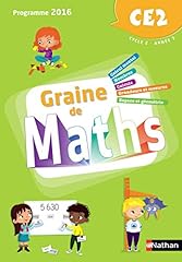 Graine maths manuel d'occasion  Livré partout en France