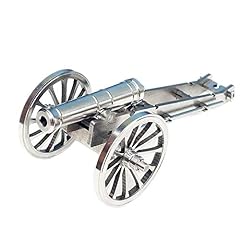 Mini Cannone da Guerra in Acciaio Inox per Il 18° secolo Fatto a Mano Modello Militare Zhou-long 