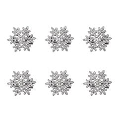 Pieces snowflake shaped for sale  Delivered anywhere in UK