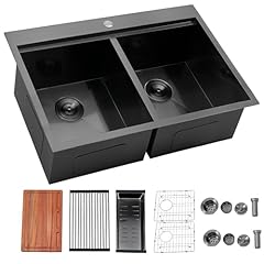 33x22 double bowl for sale  Delivered anywhere in USA 