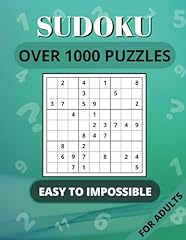 Sudoku 1000 puzzles for sale  Delivered anywhere in UK