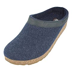HAFLINGER GZL Colorful Grizzly Felt Clogs Color: denim, for sale  Delivered anywhere in USA 