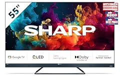 Sharp 55fq5eg google usato  Spedito ovunque in Italia 