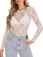 Ofeefan lace tops for sale  Delivered anywhere in USA 