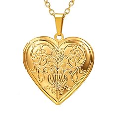 Photo gold locket for sale  Delivered anywhere in Ireland