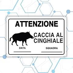 Nitek cartello caccia usato  Spedito ovunque in Italia 
