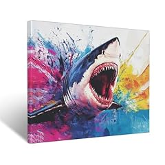 Shark canvas wall for sale  Delivered anywhere in USA 