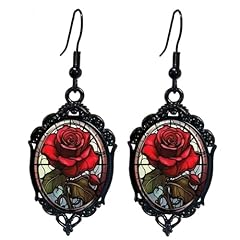 Gothic rose cameo for sale  Delivered anywhere in USA 