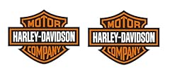 Harley davidson sticker usato  Spedito ovunque in Italia 