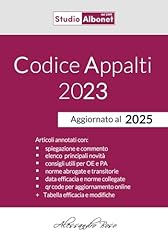 Codice appalti 2023 usato  Spedito ovunque in Italia 