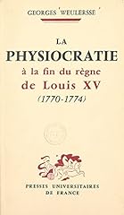 Physiocratie fin règne d'occasion  Livré partout en France