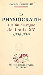 Physiocratie fin règne d'occasion  Livré partout en France