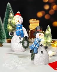 Istatue resin snowmen for sale  Delivered anywhere in USA 
