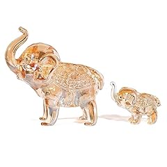 Set crystal elephants for sale  Delivered anywhere in UK