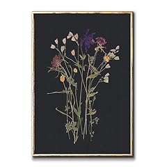 Vintage flower canvas for sale  Delivered anywhere in USA 