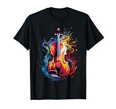 Violino popart maglietta usato  Spedito ovunque in Italia 
