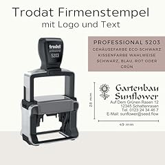 Trodat firmenstempel logo gebraucht kaufen  Wird an jeden Ort in Deutschland