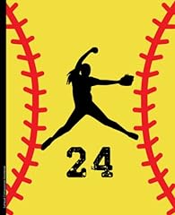 Softball composition notebook for sale  Delivered anywhere in USA 