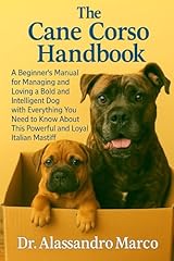 Cane corso handbook for sale  Delivered anywhere in UK