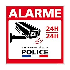 Panneau alarme aluminium d'occasion  Livré partout en France