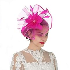 Fascinator hat feather for sale  Delivered anywhere in UK