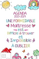 Agenda maîtresse 2023 d'occasion  Livré partout en France