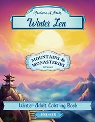 Winter zen coloring for sale  Delivered anywhere in UK