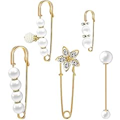 Pieces pearl brooch for sale  Delivered anywhere in USA 