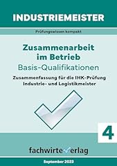 Industriemeister zusammenarbei gebraucht kaufen  Wird an jeden Ort in Deutschland