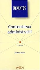 Contentieux administratif. 12e d'occasion  Livré partout en Belgiqu