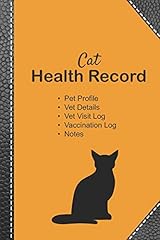 Cat health record for sale  Delivered anywhere in USA 