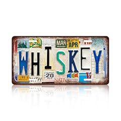 Vintage whiskey metal for sale  Delivered anywhere in USA 