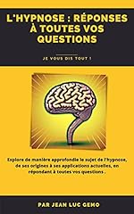 Hypnose réponses questions d'occasion  Livré partout en France
