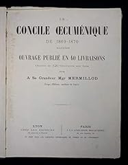 concile oecumenique 1869 d'occasion  Livré partout en France