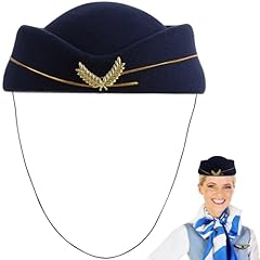 Stewardess hat felt for sale  Delivered anywhere in UK