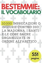 Bestemmie vocabolario 10.000 usato  Spedito ovunque in Italia 