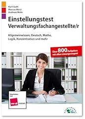 Einstellungstest verwaltungsfa gebraucht kaufen  Wird an jeden Ort in Deutschland