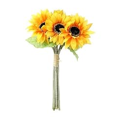 Artificial 41cm sunflower for sale  Delivered anywhere in UK