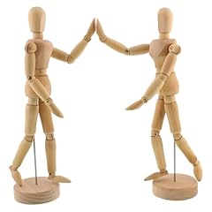 2pcs wooden mannequin for sale  Delivered anywhere in UK
