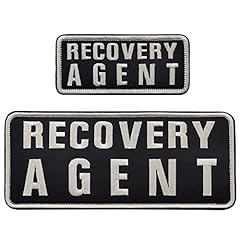 Recovery agent embroidered for sale  Delivered anywhere in USA 
