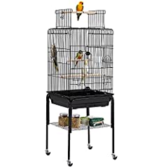 Yaheetech Parrot Cage Bird Cage Open Play Top Budgie for sale  Delivered anywhere in UK
